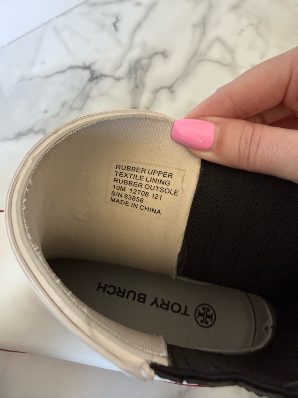 Tory Burch Foul Weather Rain Boot size 10 Outdoor Granola Gorpcore Spring - Picture 5 of 7